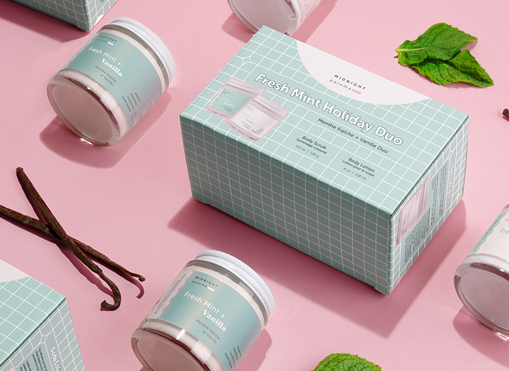 Fresh Mint Duo Packaging for Midnight Paloma