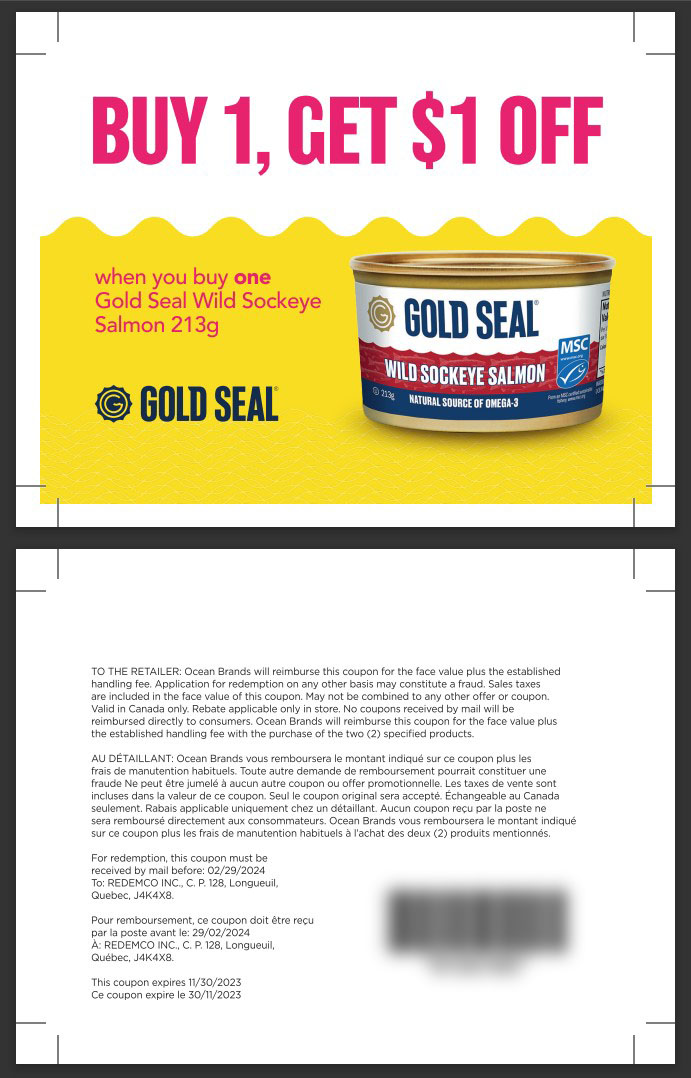 Gold Seal Shelf Talker