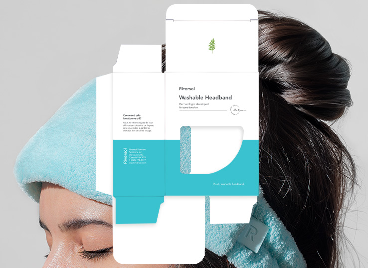 Head Band Packaging for Riversol