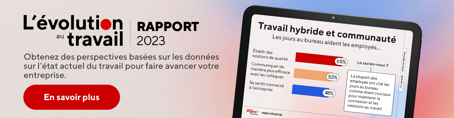 Staples Mobile Web Banner in French