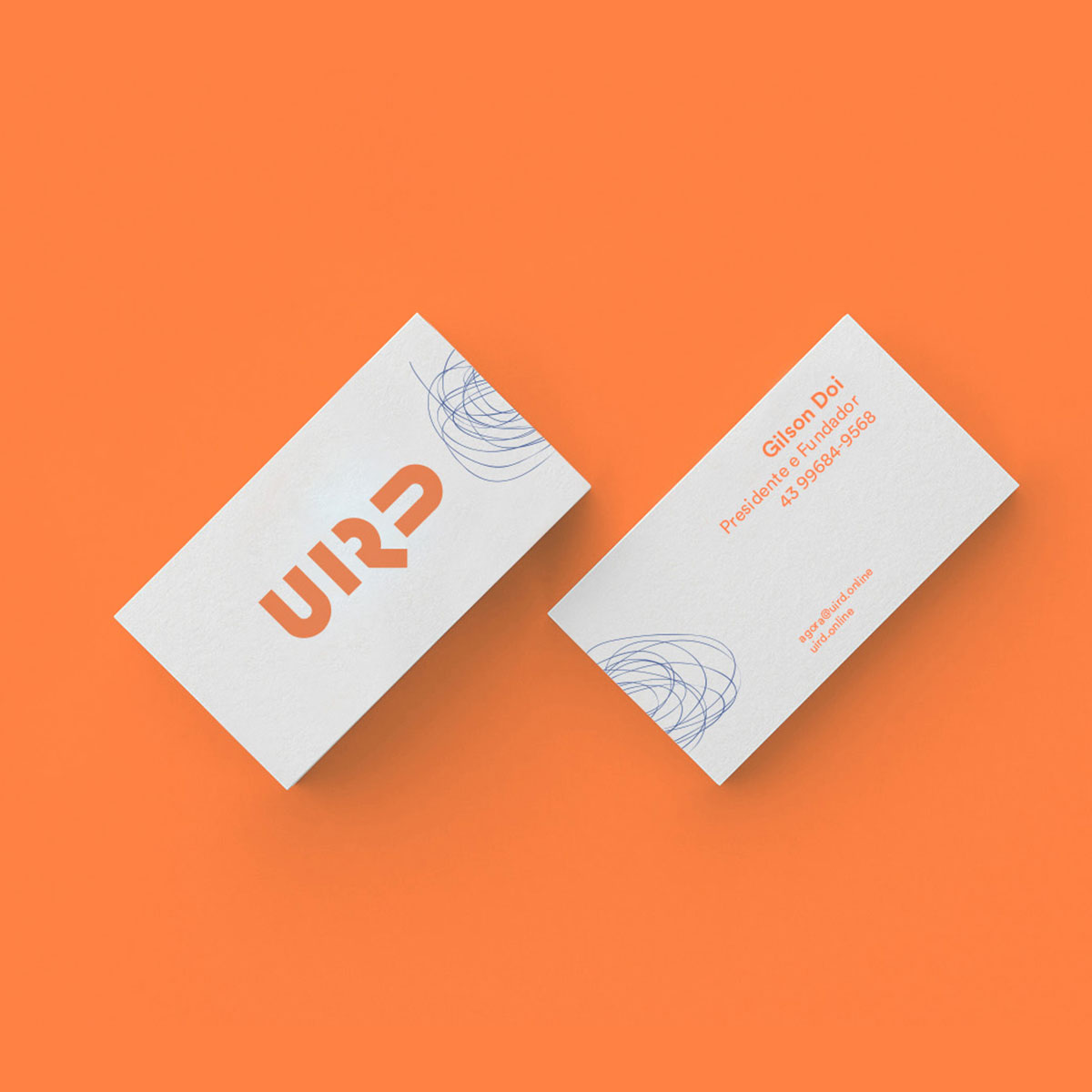 Business card of UIRD